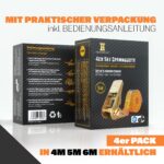 HELDENWERK 4er Set Spanngurte mit Ratsche 5m – TÜV/GS zertifiziert für sichere Ladungssicherung – Bild 6
