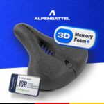 Alpensattel Ergonomischer Fahrradsattel mit 3D Memory Foam – Komfort für Damen & Herren – Bild 2
