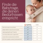 Ergobaby Omni Classic Babytrage – 4-Positionen Tragesystem für 0–48 Monate – Bild 7