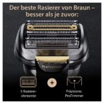 Braun Series 9 Pro+ Elektrorasierer – 0,00 mm Rasur mit ProTrimmer & 60 Min Akku – Bild 6