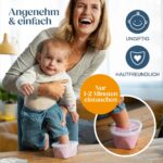 Niimo 3D Gipsabdruck Baby Hand und Fuss – Detailgetreues Erinnerungsset für Neugeborene – Bild 3
