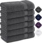 Utopia Towels 6er Pack Frotteehandtücher 50x100 cm – 100% Baumwolle für Haushalt & Freizeit