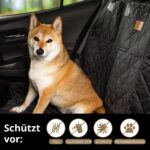 AMZPET Hunde-Autositzbezug 122 cm – Wasserfest & Kratzfest für sicheren Rücksitzschutz – Bild 7