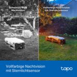 Tapo C425 Akku-Überwachungskamera aussen – 2K WLAN mit Magnetbasis & Solarpanel – Bild 6