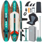 ZLX Stand-up Paddling Board 320cm – Aufblasbares SUP Board mit Sitz für Anfänger & Familien