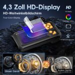 10m Endoskopkamera 1080P HD mit 8 LED – IP67 Inspektionskamera für Rohre & Autowartung – Bild 2