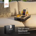 NewHabitat Couchbar Snackbox aus Bambus – Personalisierbar mit Gravur & Geschenkbox – Bild 4