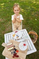 LÄSSIG Kindergeschirr-Set Porzellan mit Silikonring – Rutschfest & Spülmaschinenfest – Bild 8