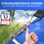 LAINFELD Sturmband-Set für Thule Omnistor – Sturmsicherung mit 35cm Heringen & Ankerplatte – Bild 6