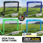 Racetex 2er Fussballtor Set für Kinder – Transportable Fussballtore mit Glasfaserstangen – Bild 7