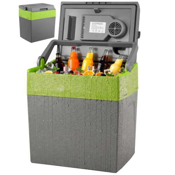 30 Liter Elektrische Kühlbox Steinborg – 2in1 Kühlen & Wärmen für Auto & Camping
