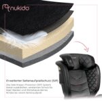 Nukido Louis Kindersitz 15-36 kg – ISOFIX Autositz mit SIP-Seitenschutz für 4-12 Jahre – Bild 6