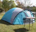 Portal Kuppelzelt 3-4 Personen mit Vorzelt – Wasserdicht 4000mm für Camping & Trekking – Bild 8
