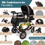 KESSER Loops 4 in 1 Kombikinderwagen – Komplettset von Geburt bis Kleinkindalter – Bild 9