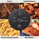 Ninja CRISPi 4-in-1 Tragbare Heißluftfritteuse mit Glaskochern – 3,8 & 1,4 l – Bild 9