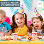 LILENO HOME Tischdeckenrolle 1,10 x 25 m Weiss – Vlies Tischdecke abwaschbar – Bild 2