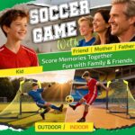 Happy Jump Pop-Up Fussballtor 152x110 cm – Faltbares Trainingstor für Garten & Familie – Bild 11