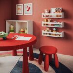 NATURE SUPPLIES Montessori Bücherregal 3er-Set – Wandregal Kinderzimmer aus Holz – Bild 2