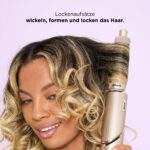 Shark FlexStyle 5-in-1 Luftstyler & Haartrockner mit Coanda-Technologie – Styling ohne Hitzeschäden, 1400W, Champagner HD446SLEU – Bild 5