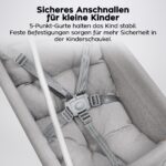 Tulano Hop 40 3-in-1 Babyschaukel – Mitwachsend für 6–36 Monate mit 5-Punkt-Gurt – Bild 8