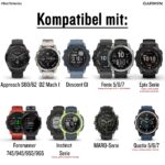 Garmin UltraFit Nylon Armband – Atmungsaktiv & Komfortabel für alle Sportuhren – Bild 4