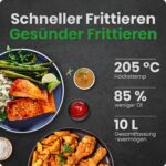 Chefman 10L Digitale Heissluftfritteuse mit Rotisserie & Dörrautomat – XL Familiengrösse – Bild 3