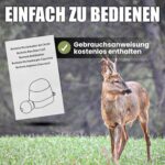 Buttolo Rehblätter Lockinstrument – Originaler Rehlocker für Wildbeobachtung & Jagd – Bild 4