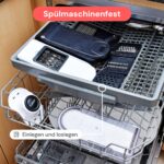 Fullstar 6-in-1 Gemüseschneider mit Behälter – Mandoline & Käsereibe Weiß – Bild 7