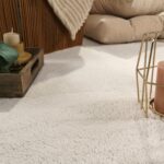 Paco Home Kurzflor Wohnzimmerteppich 200x280 cm – Waschbar & Rutschfest in Creme – Bild 3