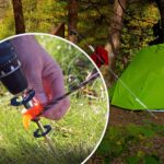com-four® 24er Set Zeltheringe Stahl – Schraubheringe 20,5 cm für Hartboden & Camping – Bild 4