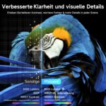 Philoent Smart Projektor 4K/1080P – Ultrakurzdistanzbeamer mit WiFi 6 & Auto-Trapezkorrektur – Bild 4