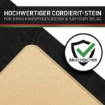 Pizza Divertimento Pizzastein 38x30 cm mit Pizzaschieber – Cordierit für Backofen & Grill – Bild 3