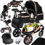 KESSER Loops 4 in 1 Kombikinderwagen – Komplettset von Geburt bis Kleinkindalter
