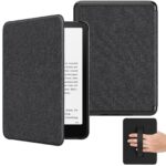 MoKo Kindle Paperwhite 2024 Hülle – Schlanke Schutzhhülle mit Handschlaufe & Auto Wake/Sleep