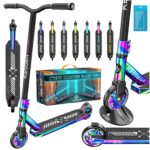 KESSER Stunt Scooter X-Limit-Pro 110mm – Trick Roller mit 360° Lenkung für Kinder & Erwachsene