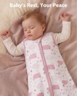 FIEMOL Baby Schlafsack 0.5 Tog – 3er Pack Baumwolle Sommer für Neugeborene bis 24 Monate – Bild 6