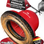 CARHOLICS Radnabenschleifer 90–150 mm mit Adapter – Effiziente Radnabenreinigung für Akkuschrauber