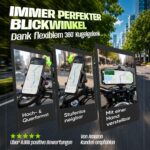 IMPACT Pro Mount 360° – Universal-Handyhalterung Fahrrad mit Kugelgelenk für 4–7 Zoll – Bild 6
