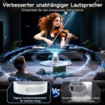 Philoent Smart Projektor 4K/1080P – Ultrakurzdistanzbeamer mit WiFi 6 & Auto-Trapezkorrektur – Bild 7