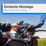 Valkental Fahrrad-Handyhalterung mit 360° Rotation – Sichere Universal-Halterung für alle Smartphones – Bild 5