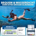 KAIMANA Vollgesichts-Schnorchelmaske – CO2-geprüft mit Easy-Breath für Erwachsene & Kinder – Bild 5