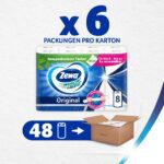 Zewa Wisch&Weg Original Mega Pack – 48 Blatt Küchenrolle mit Power-X-Struktur – Bild 2