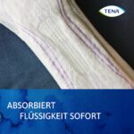 TENA Discreet Extra Plus – 96 Hygieneeinlagen (6x16) – Dreifachschutz bei Blasenschwäche – Bild 6