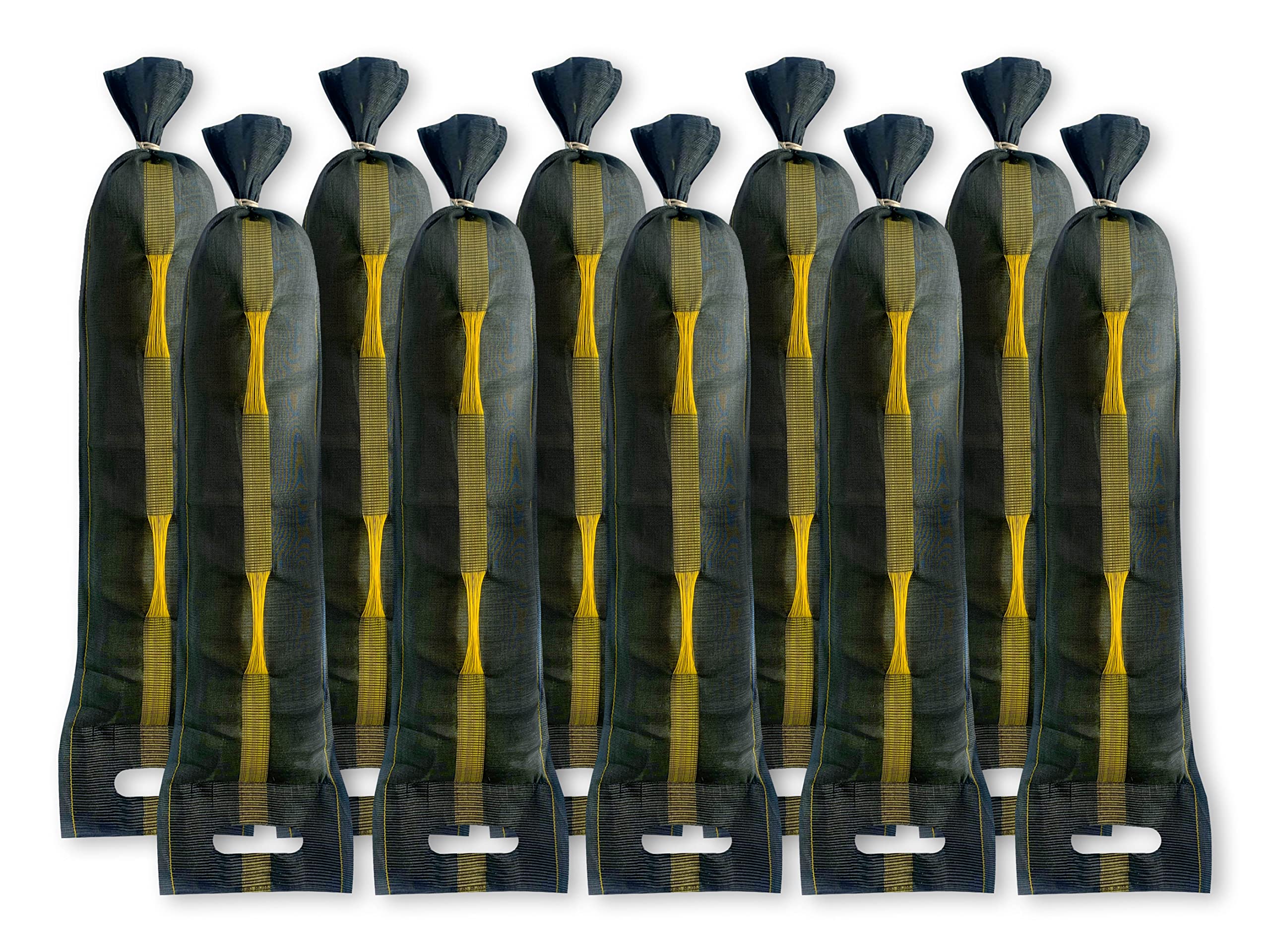 91fPz5VPzoL._SY1920_.jpg Folienkönig Premium Sandsäcke 25x100cm – Hochwasserschutz 10er Set mit Zugband – Bild 1