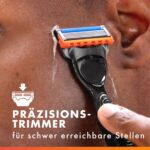 Gillette Fusion5 Power Rasierklingen für Herren, 8er Pack – Gründliche & komfortable Nassrasur – Bild 4