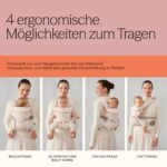 Ergobaby Omni Classic Babytrage – 4-Positionen Tragesystem für 0–48 Monate – Bild 5
