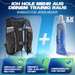 SASMO Sports Laufweste Damen & Herren – Ultraleicht, atmungsaktiv mit 8 Taschen – Bild 6