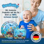 NouBaby® Wassermatte Baby XXL – BPA-frei Spielmatte für Bauchzeit ab 3 Monaten – Bild 7