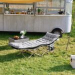 Yaheetech Feldbett 191x67 cm mit Matratze – Klappbares Campingbett bis 150 kg – Bild 2