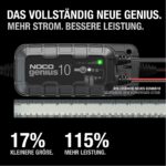 NOCO GENIUS10 10A Batterieladegerät – Intelligentes Laden für Auto, Motorrad & mehr – Bild 2
